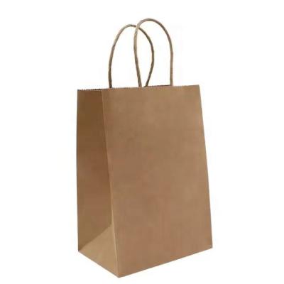 China New Recyclable Gold Foil Logo Art Paper Gift Bag With Cotton Rope Handle for sale