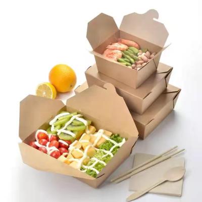 China Wholesale Recyclable Custom Printed Takeout Coated Paper Box Paper Box for sale