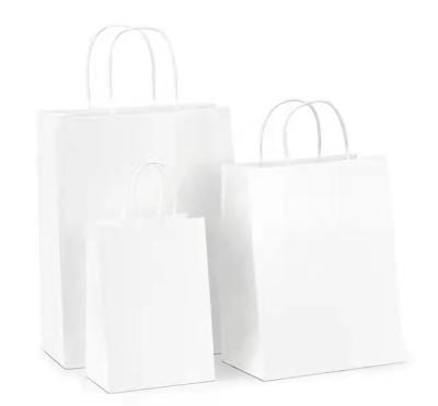 China Best Selling White Hamburger Bread Donuts Kraft Paper Bag Food Recyclable for sale