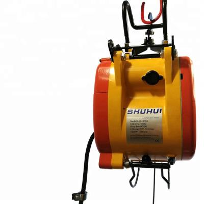 China Hotels Electric Wire Small Light Weight Wire Rope Hoist Electric Wire Rope Hoist for sale