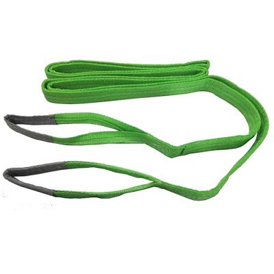 China Heavy Duty Polyester 2000kg Polyester Webbing Sling Lifting Sling 2t 2m Belt for sale