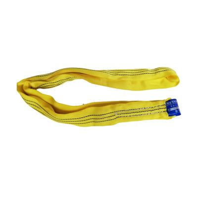 China China Manufacturer 5ton 6m Lifting Sling Double Eye Type Web Polyester Sling for sale