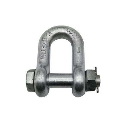 China Heavy Industry Hot Selling Stainless Steel Bow And D Anchor Swivel Shackle for sale