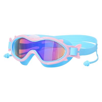 China Anti Fog Anti Fog Swimming Glass Kids Surfing Goggles For Boy Girl Big Frame Diving Glasses for sale