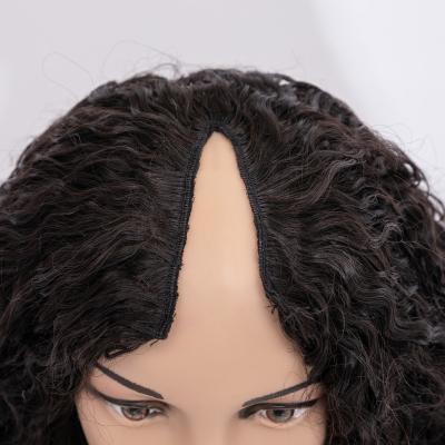 China New Kinky Curly Trend V Part Wig Burmese 5