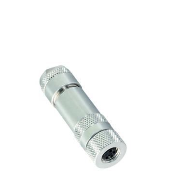 China Automotive Circular Sensor M8 Connector 3 4 5 6 Pin Female Field Installable Metal Straight For Automtive Signals for sale