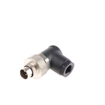 China Power Sensor M9 3Pole Connector Circular Male Rectangle Type Waterproof IP67 For Automation Signal for sale