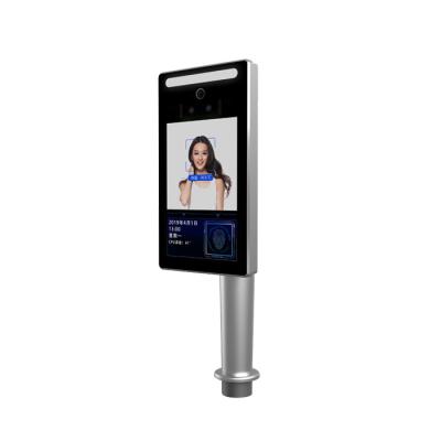 China Embedded Camera Recognition Biometric Facial Terminal with Fever Detection Camera Setup for Access Control, Time Attendance for sale