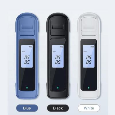 China ABS Alcohol Detector Breathalyzer with Japanese LCD Clock Drive Safety Non-contact Breath Alcohol Tester for sale