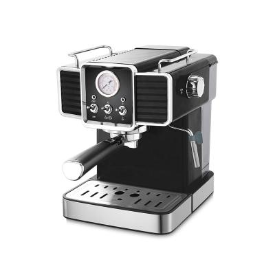 China Hot Logo Power Style Tank Stainless Steel Parts OEM Home Automatic Cup Machine Coffee Maker Hotel Espresso Coffee Machine Coffee Sets for sale