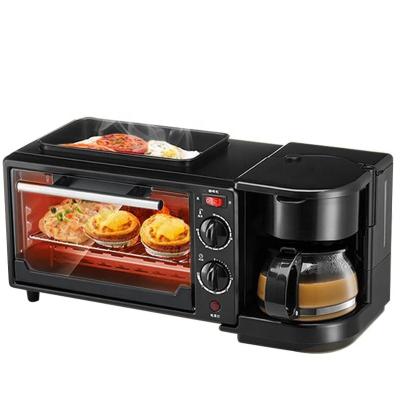 China Best Selling RV 2022 3-in-1 Digital Electric Household Kitchen Appliances Coffee Maker Breakfast Machine for sale