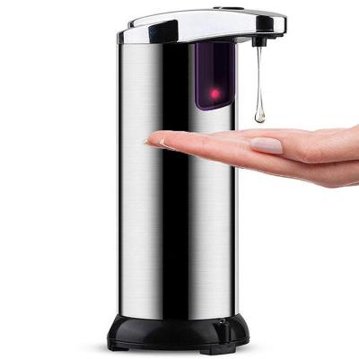 China Automatic Intelligent Foam Soap Dispenser Hand Sanitizer Mini Bathroom Standing 280ml Liquid Soap Dispenser In Stock for sale