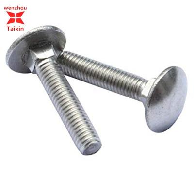 China Stainless Steel SS 329 347 347H 329J1 Carriage Bolt Square Neck for sale