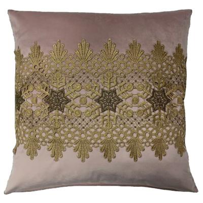 China Embroidery Fashion Folded Modern Cheap Decorative Sofa Cushion Cover Car Square Cushion for sale