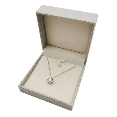 China Jewelry Packaging OME Custom Jewelry Packaging Box Velvet Jewelry Box/Bracelet Jewelry Packing Canvas Box OME Jewelry Packaging Box for sale