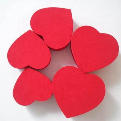 China Fashionable And Simple Christmas Special Packaging Box Heart Pointed Box For Gift for sale