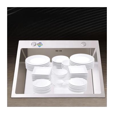 China Sense Faucets OEM Production For 15 Years Hot Selling Free Standing Custom Kitchen Sink Wide Size Stainless Steel Single Bowl for sale