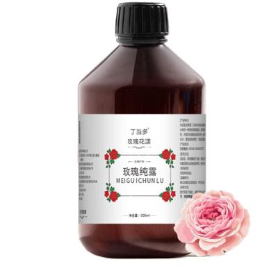 China Wholesale Skin Care Rose Hydrosol 500ml Skin Care Product Rose Water Bulk Hydrosol for sale