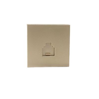 China High Quality Residential/Multipurpose Cheap Hidden Telephone Wall Panel Switch Network UK Socket for sale