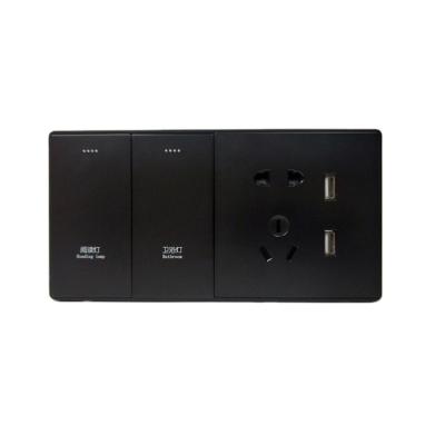 China Residential / General Purpose Hotel PC Smart Touch Switches Solution for Hotel Door Plate Bell with DND and MUR Function for sale