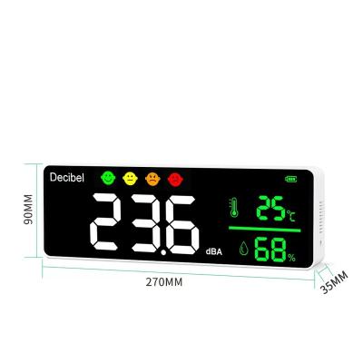 China Sound Tester Sound Detector Decibel Monitor Digital Sound Level Gauge Indoor Noise Tester for sale