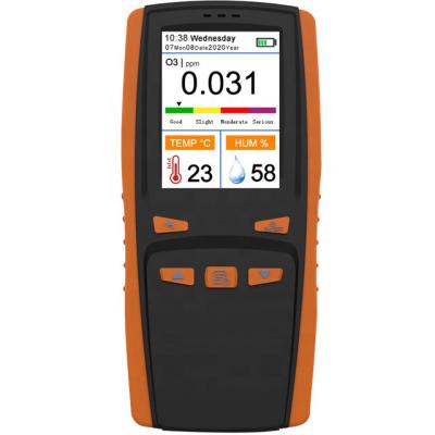 China Detect O3 O3/Ozone/Ozono/Ozon/Temperature/Humidity Ozone O3 O3 Gas Leak Detector Portable Handheld O3 Gas Analyzer OEM ODM for sale