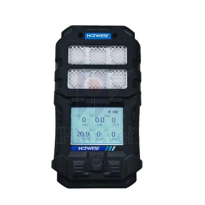 China OEM Customized Portable H2S Co2 Co2 Six-in-One Combustible Multi Toxic Gas Detector ODM For America Supply 6000 for sale