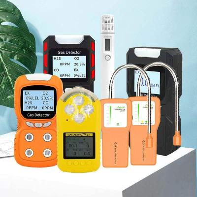 China 4 in the 13h and voice type multi-functional gas detector for EX/toxic and harmful industry, explosion-proof and site ABH504 for sale