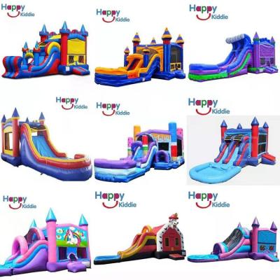 China High Quality Popular PVC Tarpaulin Mini Inflatable Bounce House Castle Jumping Jumping Combo Slide For Kids for sale