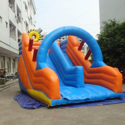 China Popular Funny Commercial PVC Inflatable Dry Slide For Kids Cheap And Wholesale Inflatable Dry Slide for sale