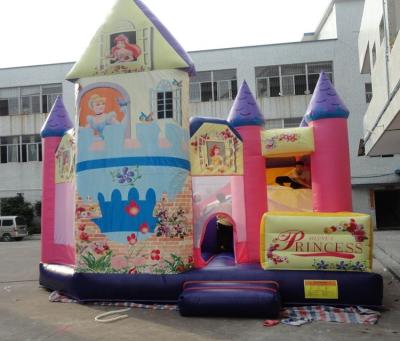 China HOT Selling PVC Princess Inflatable Bouncer Castle / Inflatable Jumping Castle Combo Games for sale