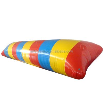 China High Quality Inflatable Catapult Blob Water Jumping Pillow For Water Park Sports Games Same Or Customized Size for sale