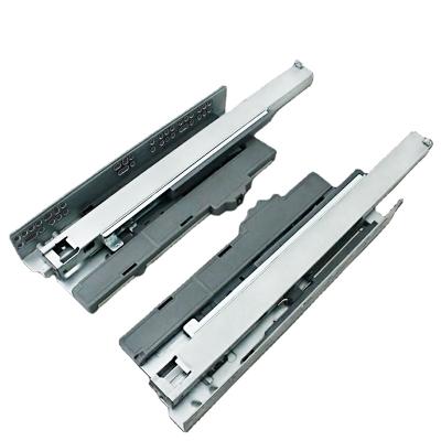 China Modern full extension soft close& push open undermount drawer slides heavy duty drawer runners for sale