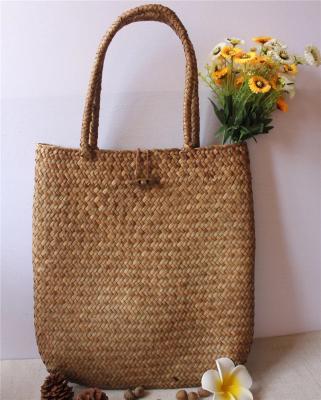 China Fashion.tote Bag Women Summer Straw Large Tote Bag Beach Shoulder Bag Basket Storage Casual Handmade Shopping Bag for sale