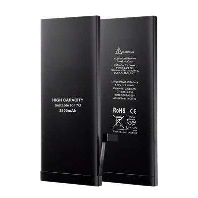 China High quality cell phone suppliers lion battery for IPhone 7g 2200mah cell phone batteries for sale