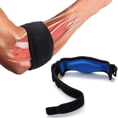 China Wholesale High Quality Breathable Adjustable Elasticity Tennis Baseball Badminton Pad Forearm Elbow Arm Support Brace for sale