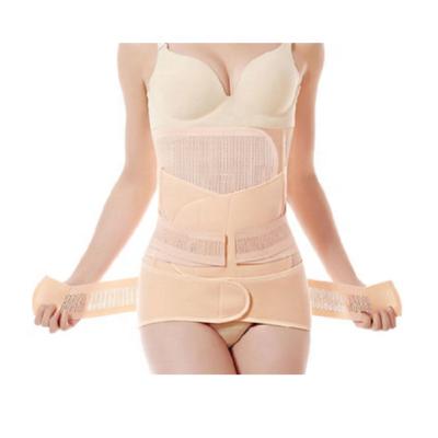 China Maternity Antibacterial Breathable Mesh Design 3 In 1 Belt Postpartum Belly Support for sale