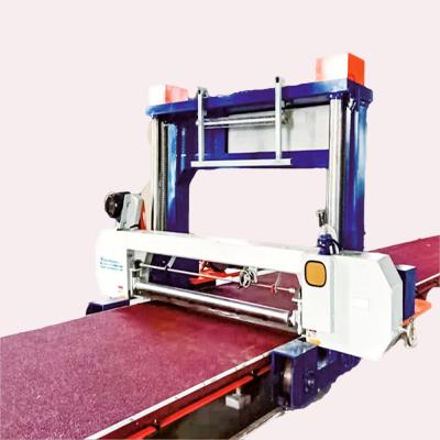 China Polyurethane Foam Software Foam Makers CNC Foam Cutter Horizontal Foam Profile Cutting Big Block Foam Cutting Machine for sale