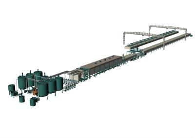 China Automatic Continuous EPS Foam Block Foam Machine Line Lc-2400 Mattress Foam Sponge Production Line for sale