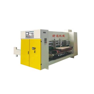 China Manufacturing Plant Guangzhou Caida Factory Direct Supply Automatic Gluer and Nailer Integrated Machine for sale