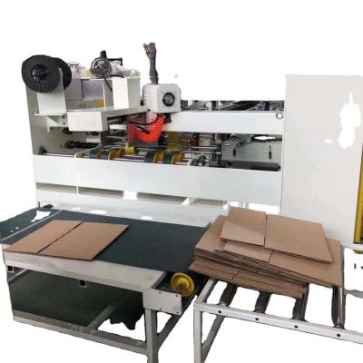 China food & Factory Direct Supply Guangzhou Caida Beverage Factory CD-2800 AS J Series Full Automatic Box Corrugated Cardboard Stitching Carton Machine for sale