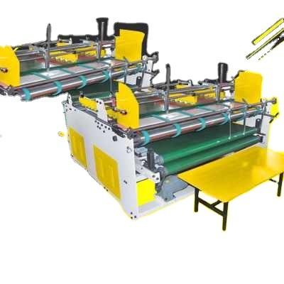 China Guangzhou CAIDA factory direct supply CD-2800 Semi-automatic SG Pressing Gluer Machine for sale