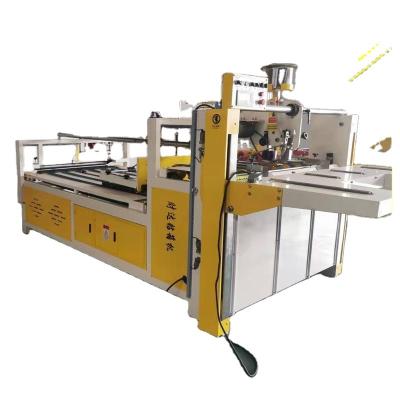 China Guangzhou Caida factory direct supply CD-2800 corrugated packaging forming equipment semi-automatic carton box gluing machine for sale