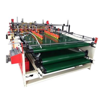 China Factory Direct Supply CD-1500 Guangzhou Caida Carton Sealing Machine Semi-automatic Pressing Gluing Machine Corrugated Cardboard Pressing Gluer Automatic Corrugated Cardboard Box for sale