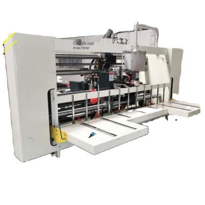 China Food & Beverage Factory Guangzhou CAIDA Factory Direct Supply CD-3000 SD Semi-Automatic Double Head Jointed Carton Box Twin Head Stitcher For Sale for sale