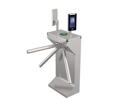 China Semi - Automatic Tripod Turnstile Gate - Integrated with Security Access Control Gate System for sale