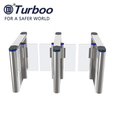 China Security Speed Gate Turnstile , RFID Face Recognition Turnstile Barrier 220V for sale