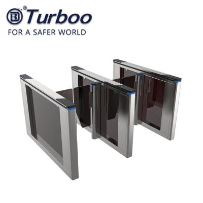 Chine Lecteur de cartes de la porte RFID de barrière de tourniquet de porte d'oscillation d'entrée de sécurité de bureau à vendre