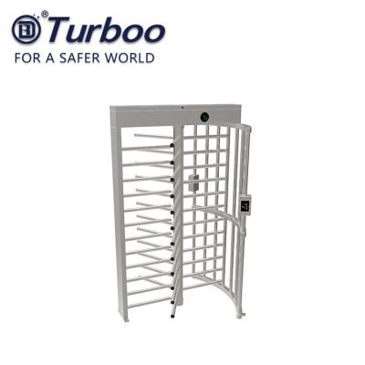 China Bi - Direction Full Height Turnstile Gate High Secure Passage With RFID Smart 304 Stainless Steel for sale