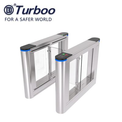 China Puerta de la barrera del oscilación del lector de tarjetas del RFID/barreras y puertas del control de acceso en venta